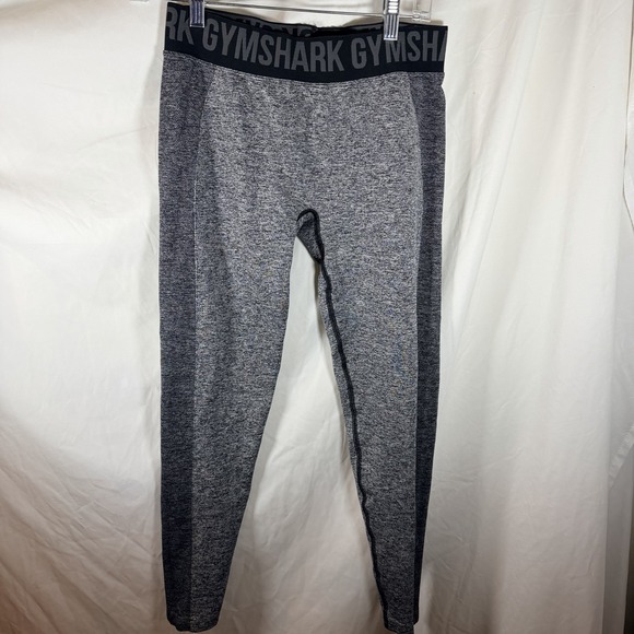 Gymshark Pants - Gym Shark flex dry fit grey athletic women's seamless gym leggings sz XL